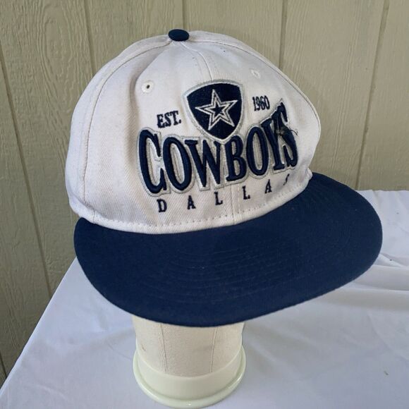 Vintage Dallas Cowboys New Era Pro Model Adjustable Snapback Cap Hat 90s NFL - Picture 2 of 8